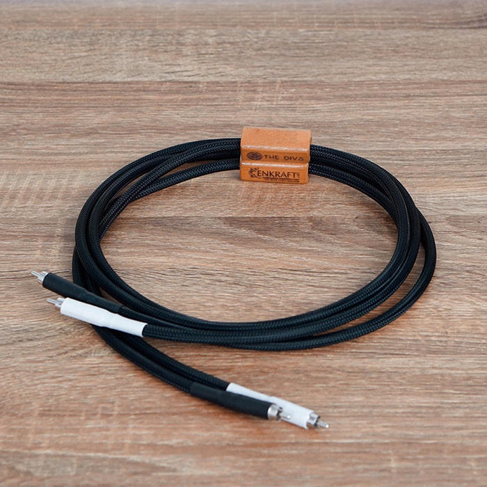 The Diva Interconnect RCA Cable by Kenkraft Labs